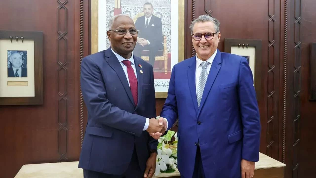 Akhannouch s’entretient avec le Premier ministre de la République de Guinée