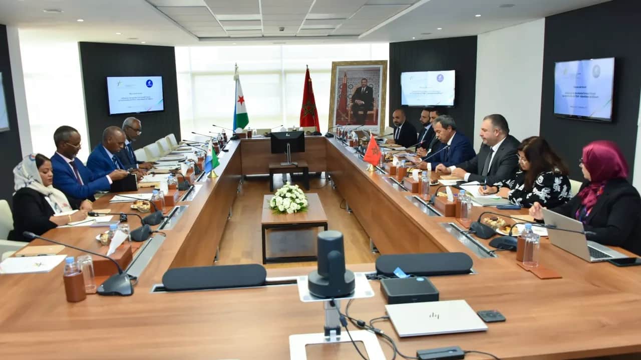 L’ANGSPE accueille une mission de coopération djiboutienne à Rabat
