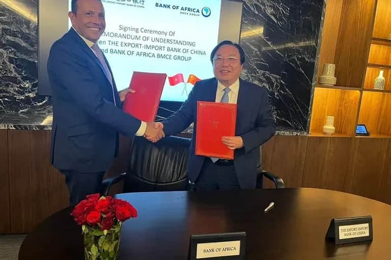 BANK OF AFRICA s’allie à CHINA EXIM BANK
