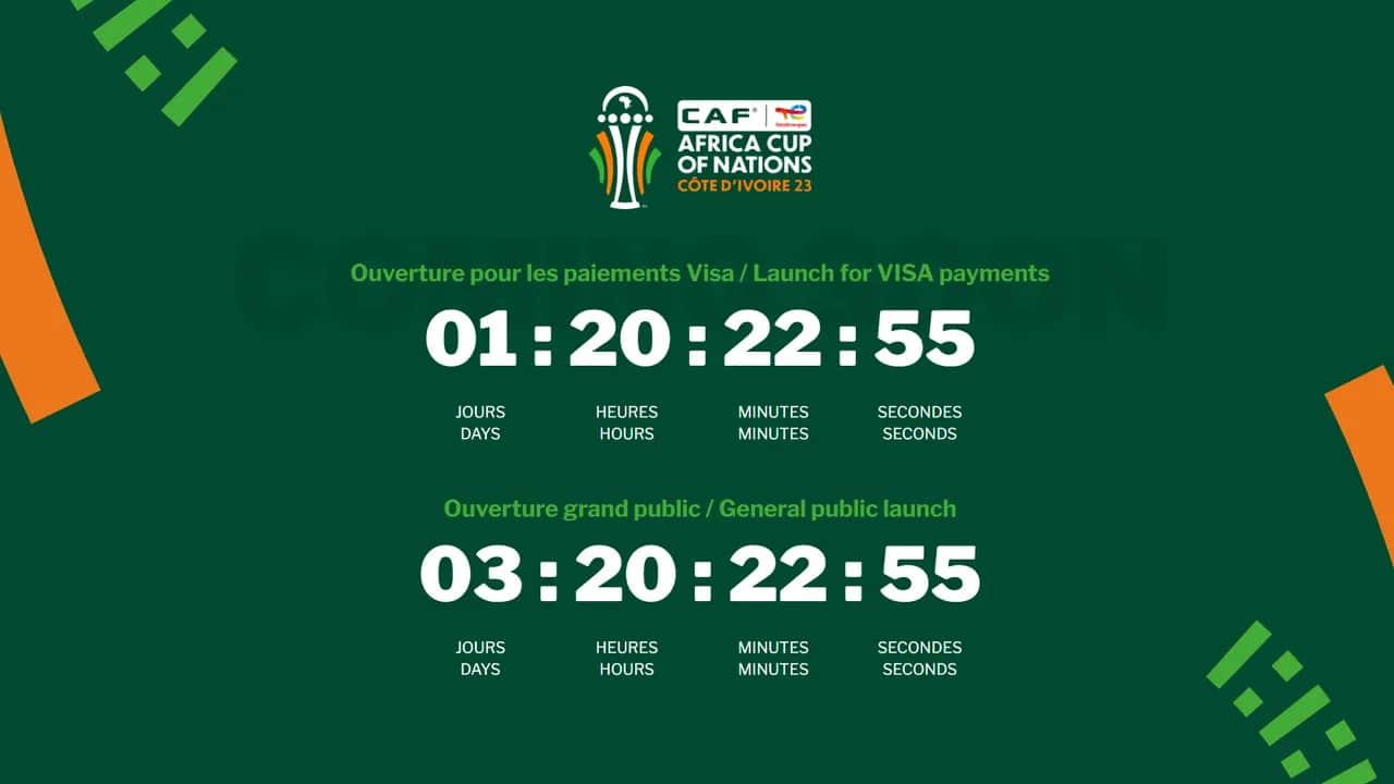 CAN 2023: lancement ce samedi de la vente de billets en ligne