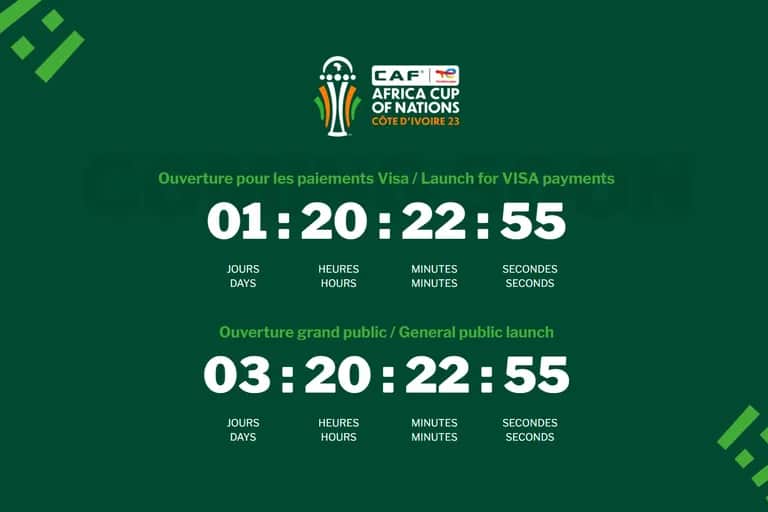 CAN 2023: lancement ce samedi de la vente de billets en ligne