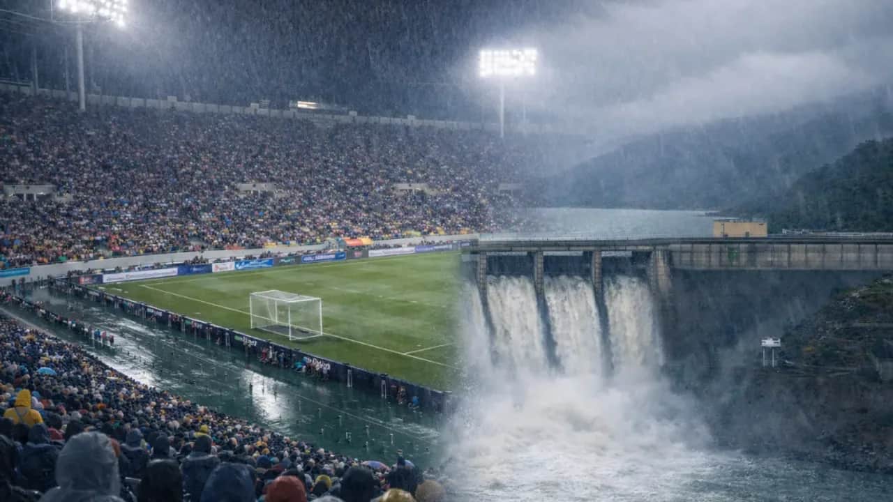 CAN 2025 : l’eau, le froid et le foot