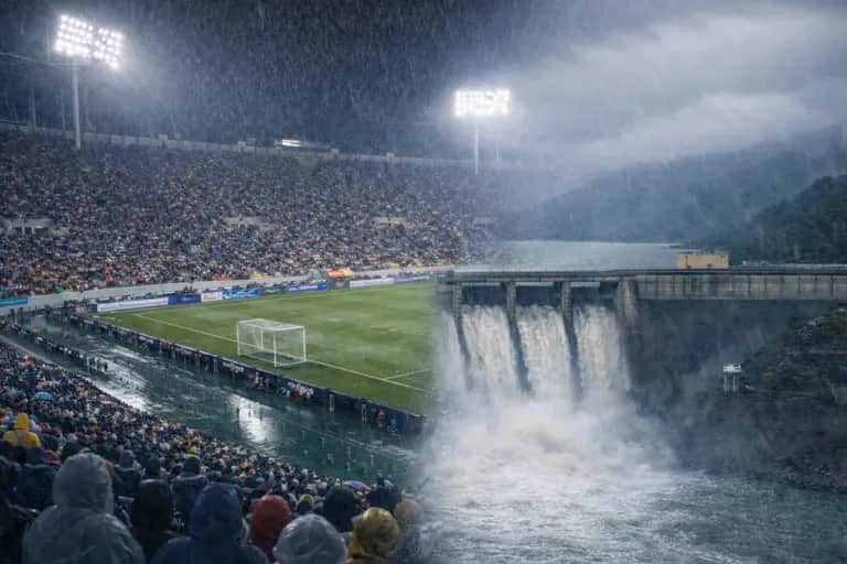 CAN 2025 : l’eau, le froid et le foot