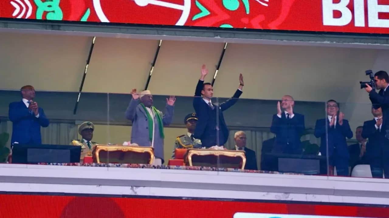 Le Prince Héritier Moulay El Hassan donne le coup d’envoi officiel de la CAN Maroc 2025