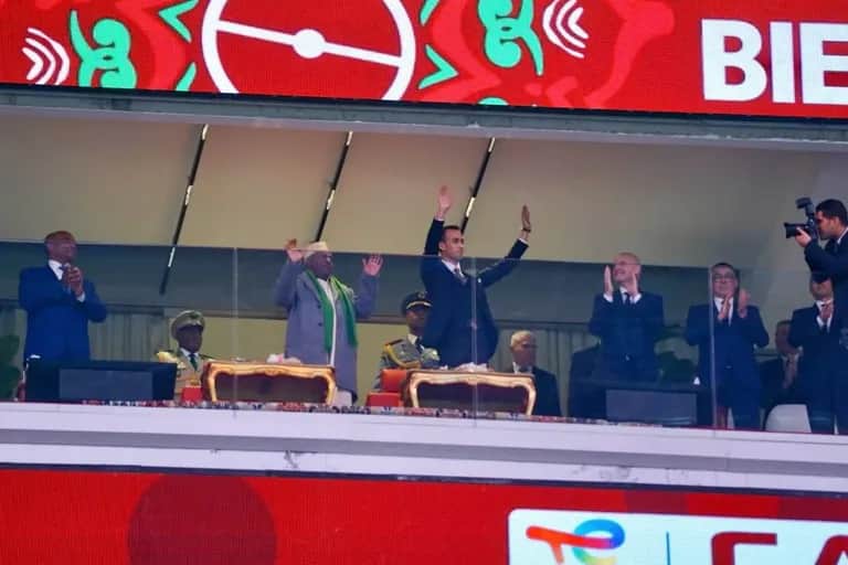 Le Prince Héritier Moulay El Hassan donne le coup d’envoi officiel de la CAN Maroc 2025
