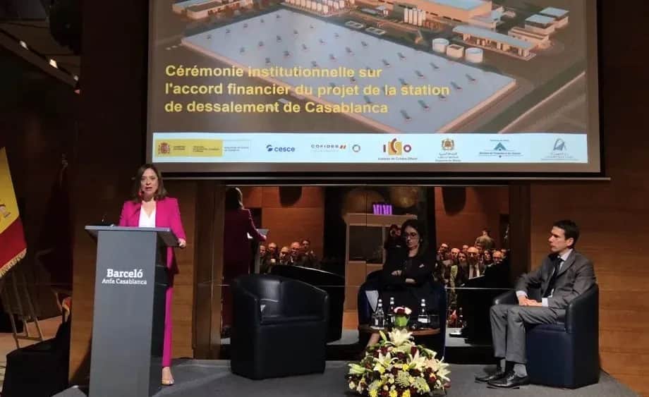Casablanca : une usine de dessalement à 340 millions d’euros confiée à Acciona