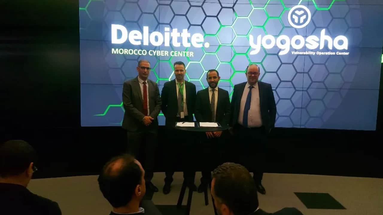 Cybersécurité : Deloitte Morocco Cyber Center s'associe à Yogosha