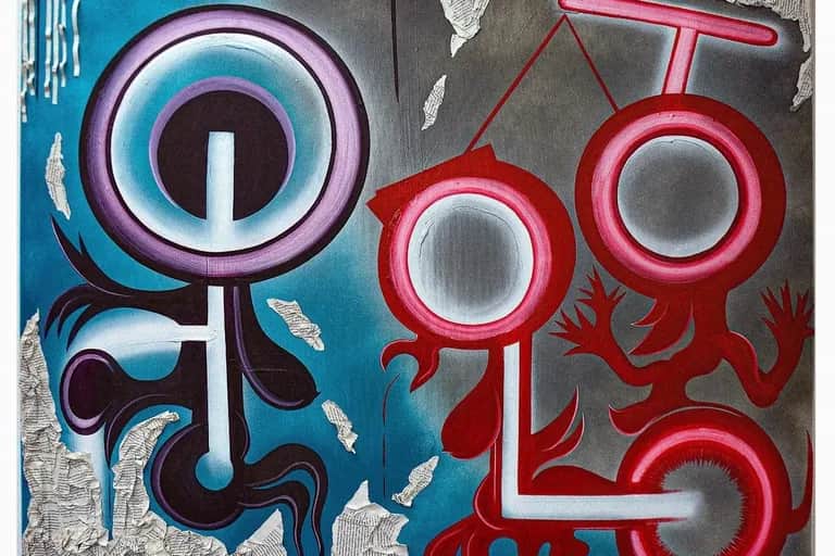 Exposition : Ines Nour Chakroun, Mozart du pinceau