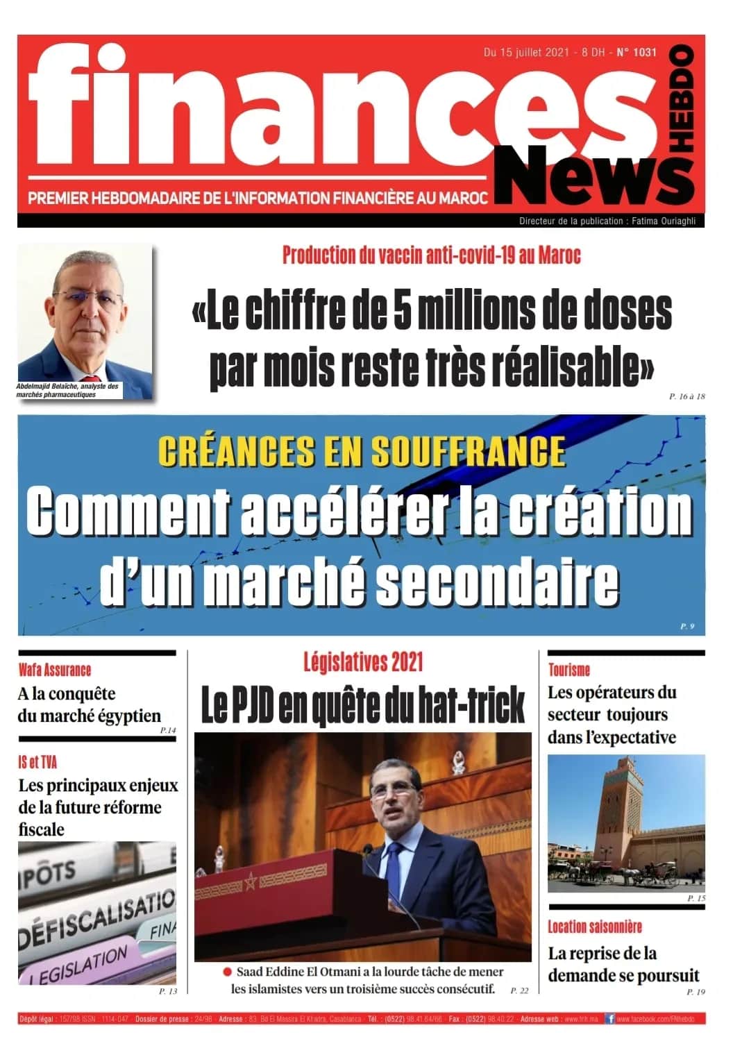 Finances News Hebdo numéro 1031