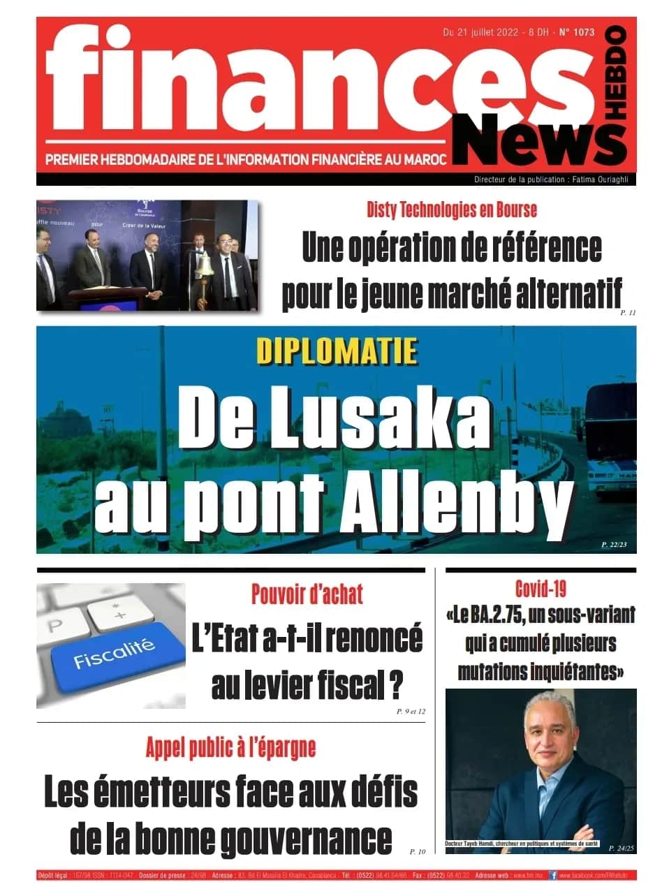 Finances News Hebdo numéro 1073