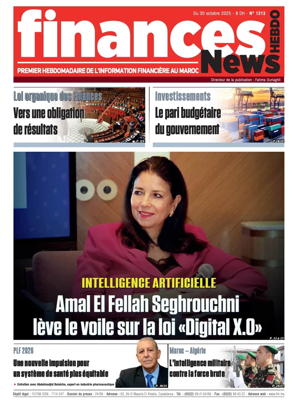 Finances News Hebdo numéro 1213