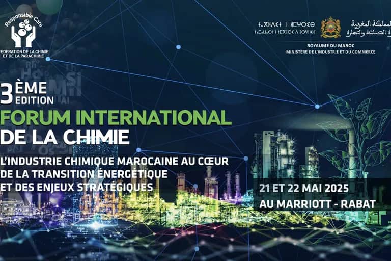 Rabat accueille la 3e édition du Forum International de la Chimie sous le signe de l'innovation durable