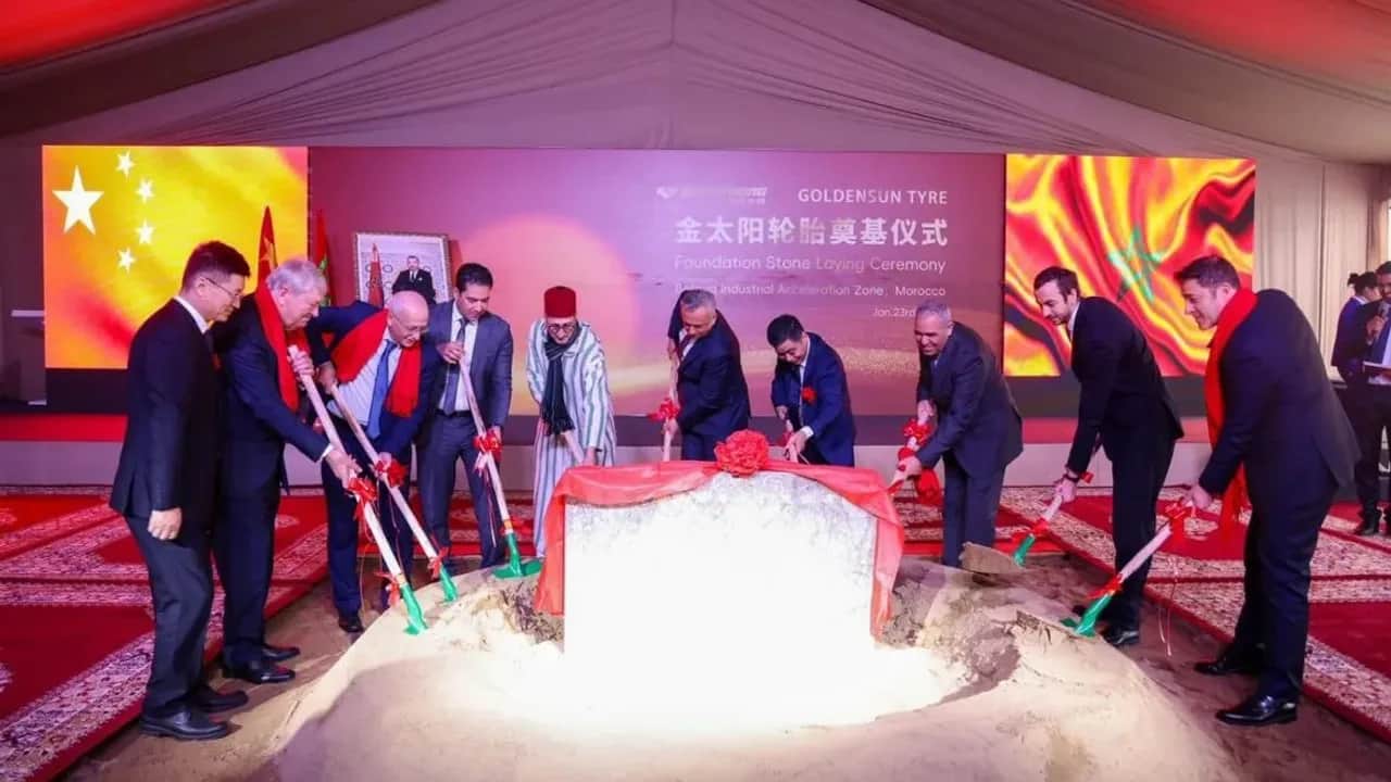 Shandong Yongsheng : Le géant chinois pneumatique s'implante au Maroc pour un investissement d’environ 6,7 milliards de dirhams