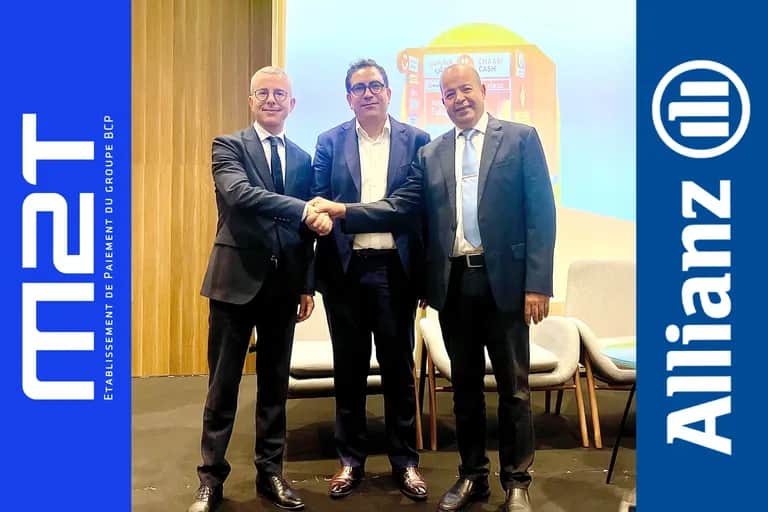 Allianz Maroc et M2T s'associent dans le paiement sous la marque Chaabi Cash