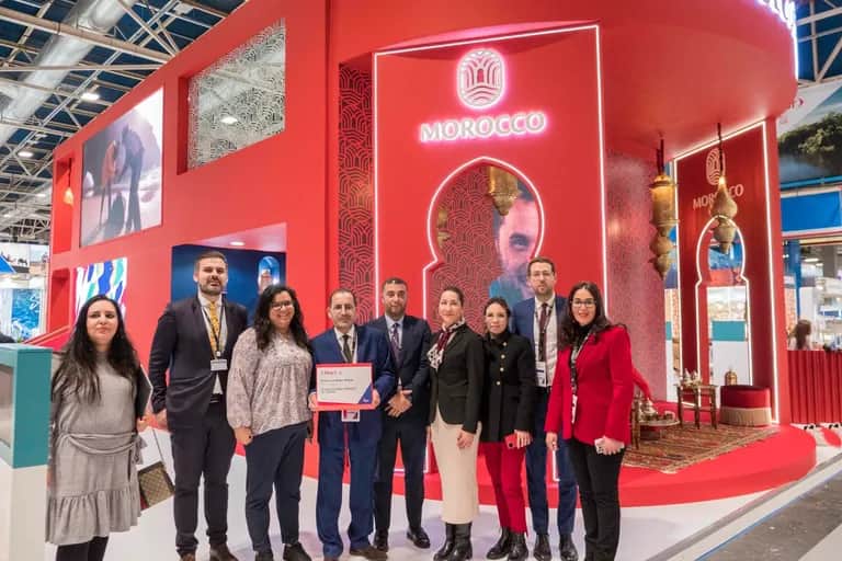Madrid: l'ONMT remporte le prix du meilleur stand au Fitur 2024
