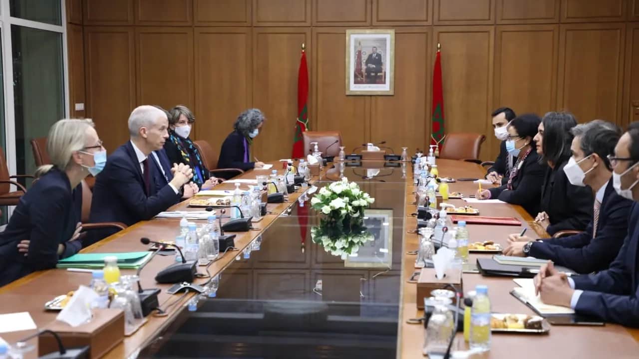 Maroc-France : Nadia Fettah rencontre Franck Riester