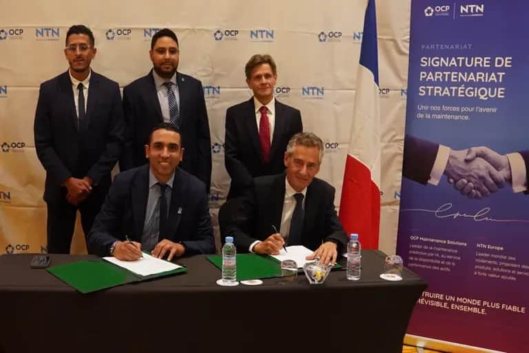 OCP Maintenance Solutions et NTN Europe s’allient pour renforcer la maintenance prédictive en Europe