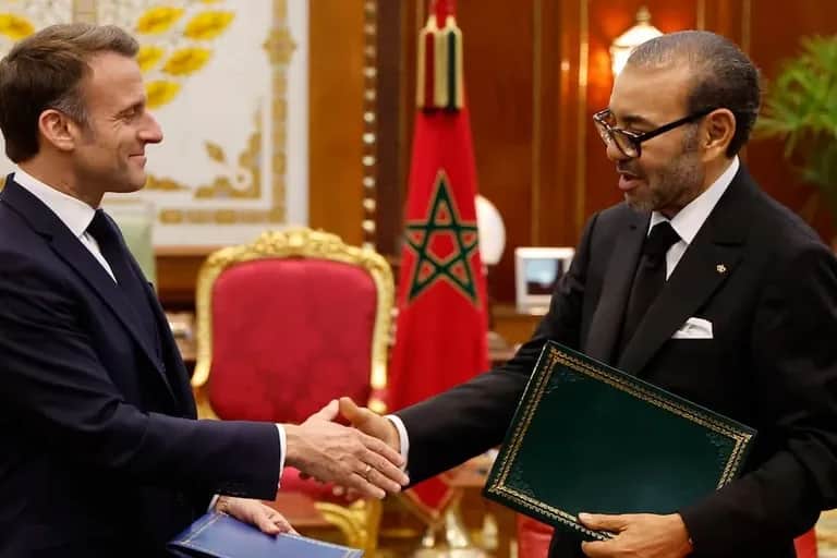 Maroc - France : le Roi Mohammed VI et Emmanuel Macron signent un partenariat d'exception renforcé