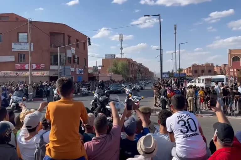 Séisme au Maroc : le Roi Mohammed VI arrive à Marrakech