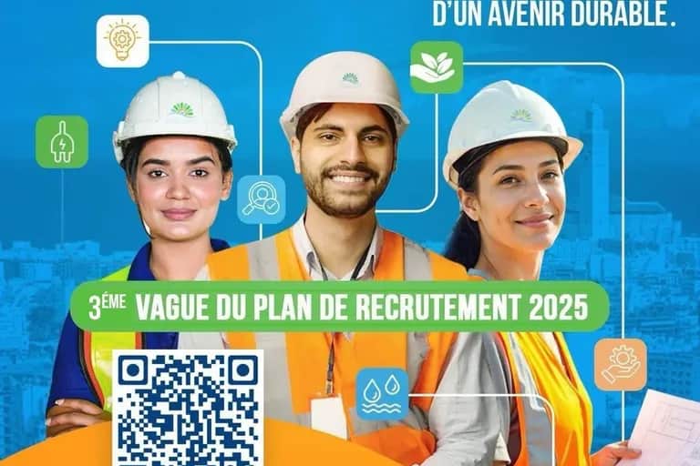 La SRM Casablanca-Settat lance la 3e vague de son plan de recrutement 2025