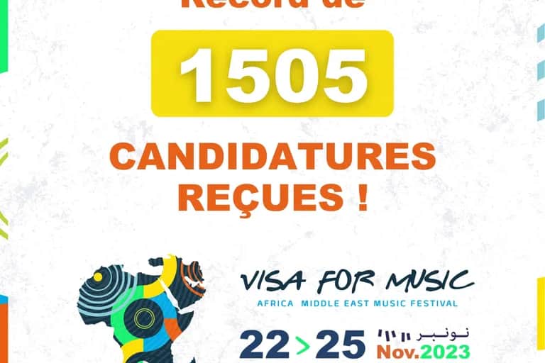 Visa For Music 2023: Plus de 1500 candidatures, un record !