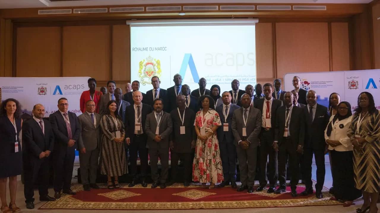 L’ACAPS accueille l’assemblée générale de l’Organisation des Autorités Africaines de Contrôle des Assurances
