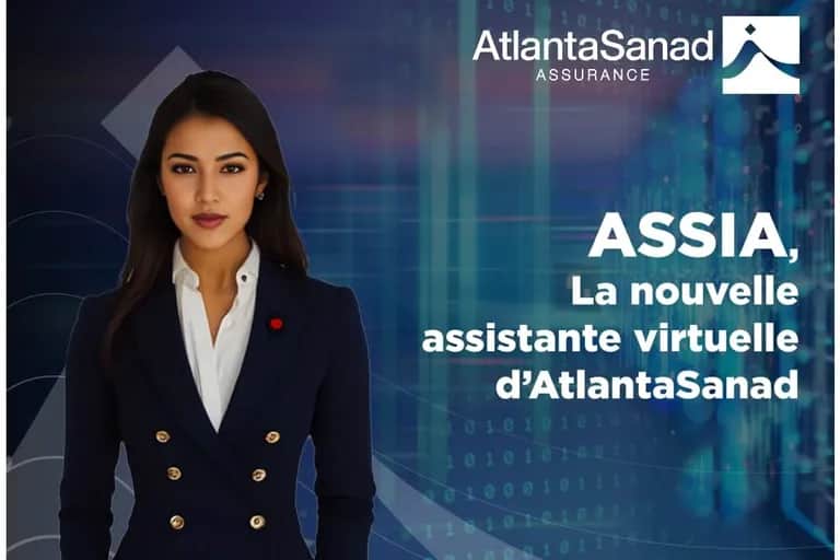 AtlantaSanad lance « Assia », première assistante intelligente IA du secteur de l’assurance au Maroc