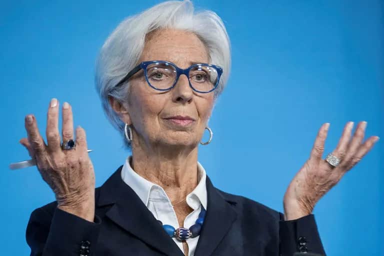 BCE: l'ère des taux négatifs pourrait cesser "d'ici la fin du 3e trimestre", selon Lagarde
