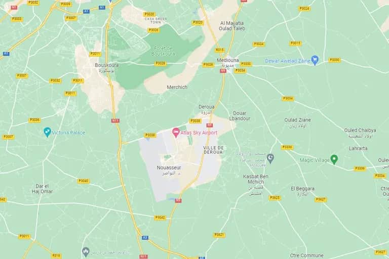 Bouskoura - Aéroport Mohammed V : aménagement de la voie de Taddart contre 180 millions de DH