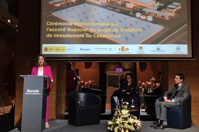 Casablanca : une usine de dessalement à 340 millions d’euros confiée à Acciona