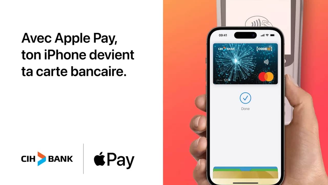 CIH BANK : lancement du service Apple Pay sur iPhone et Apple Watch