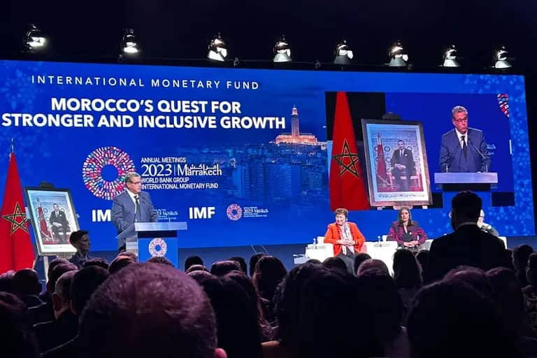 Début à Marrakech des travaux des Assemblées annuelles BM-FMI