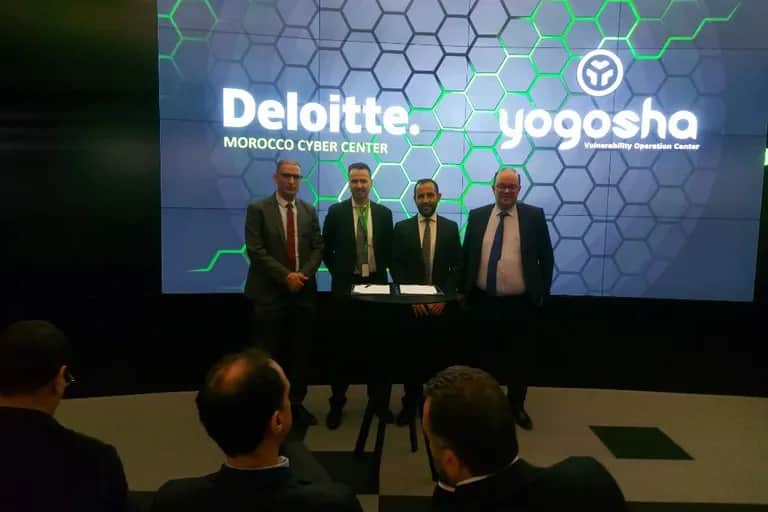 Cybersécurité : Deloitte Morocco Cyber Center s'associe à Yogosha