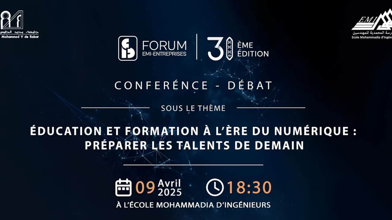 Rabat : l'EMI accueille une conférence sur l’éducation à l’ère du numérique
