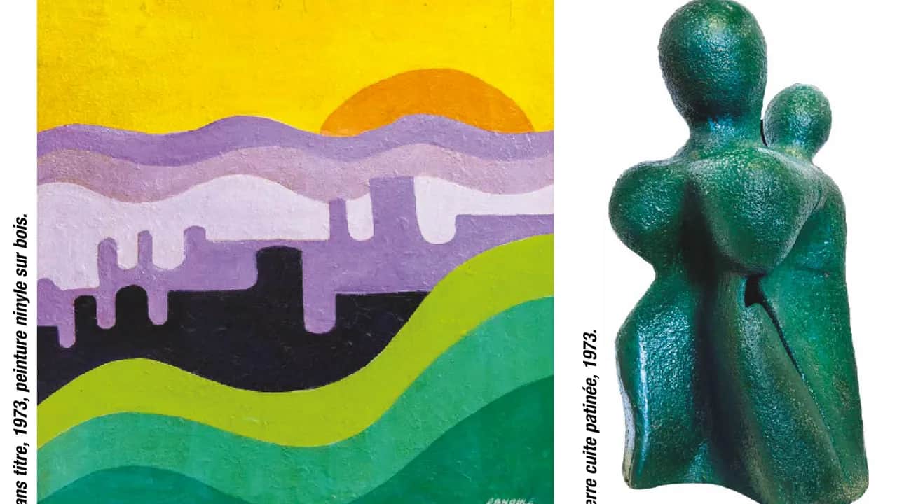 Exposition : Abderrahmane Rahoule, l’art est la matière