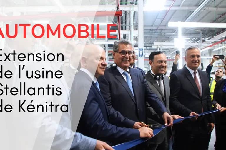 VIDEO. Industrie automobile: extension de l’usine Stellantis de Kénitra