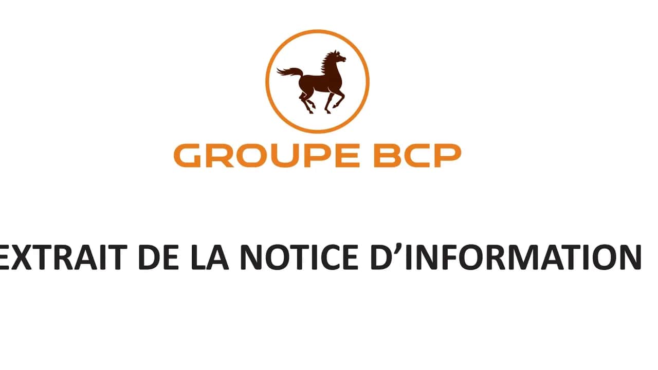 GROUPE BCP : Extrait de la notice d'information relative au programme de rachat d'actions BCP en vue de favoriser la liquidité