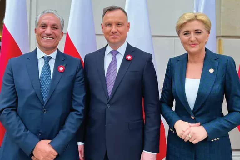 Guerre en Ukraine: l’Ambassade du Maroc à Varsovie, au front!