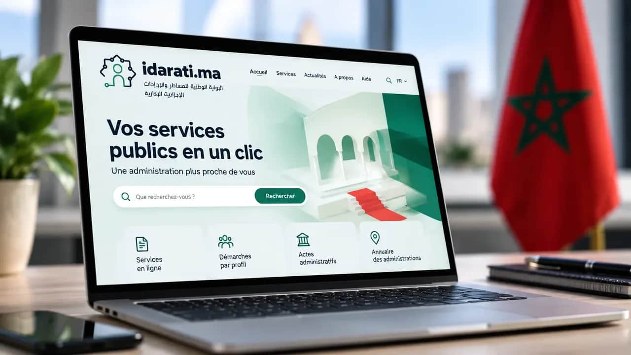Services publics : le Maroc lance une nouvelle version du portail Idarati