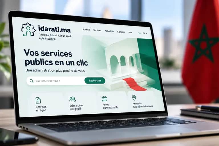 Services publics : le Maroc lance une nouvelle version du portail Idarati