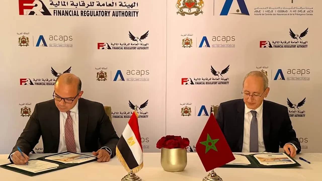 L'ACAPS conclut un mémorandum d’entente avec la Financial Regulatory Authority d’Egypte