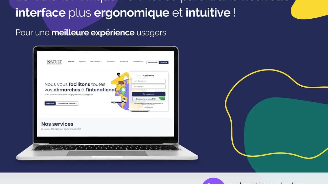 Le Guichet Unique PortNet déploie une nouvelle interface