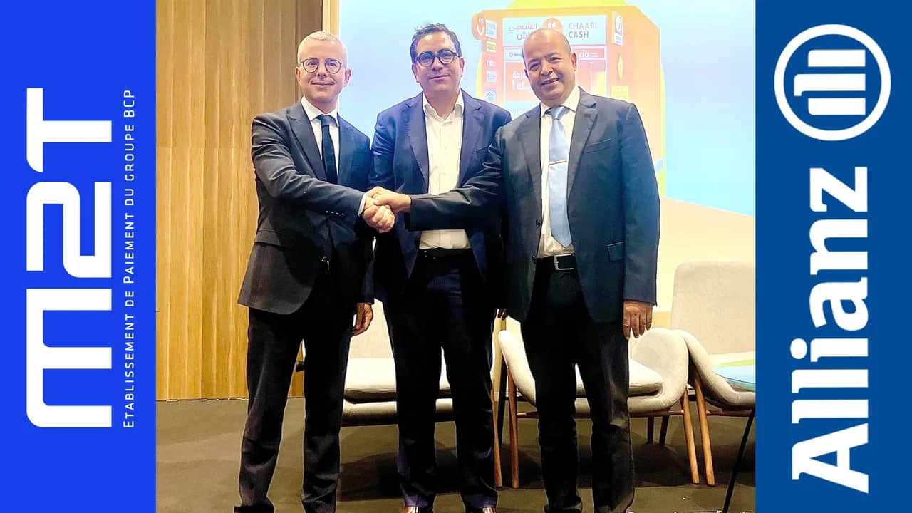 Allianz Maroc et M2T s'associent dans le paiement sous la marque Chaabi Cash