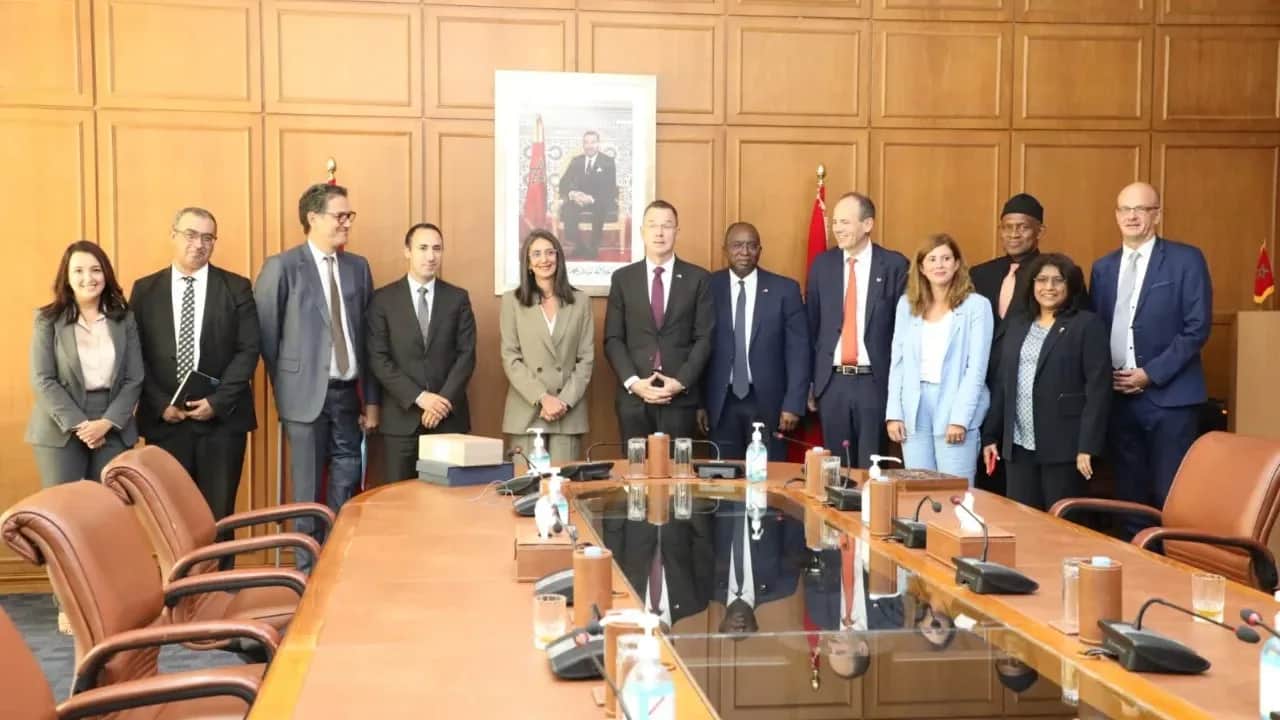 Nadia Fettah reçoit Sérgio PIMENTA, vice-président Régional de la SFI pour l’Afrique