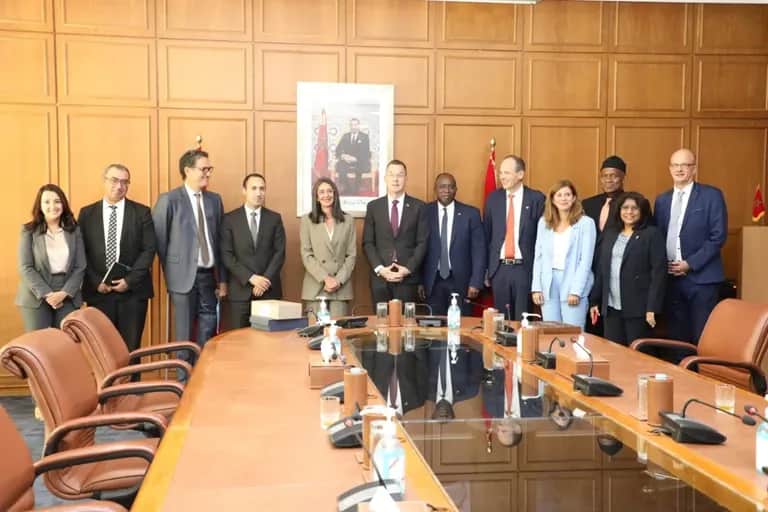 Nadia Fettah reçoit Sérgio PIMENTA, vice-président Régional de la SFI pour l’Afrique