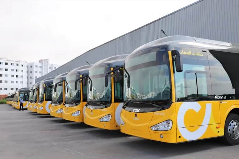 Transport urbain : 257 nouveaux autobus réceptionnés à Casablanca
