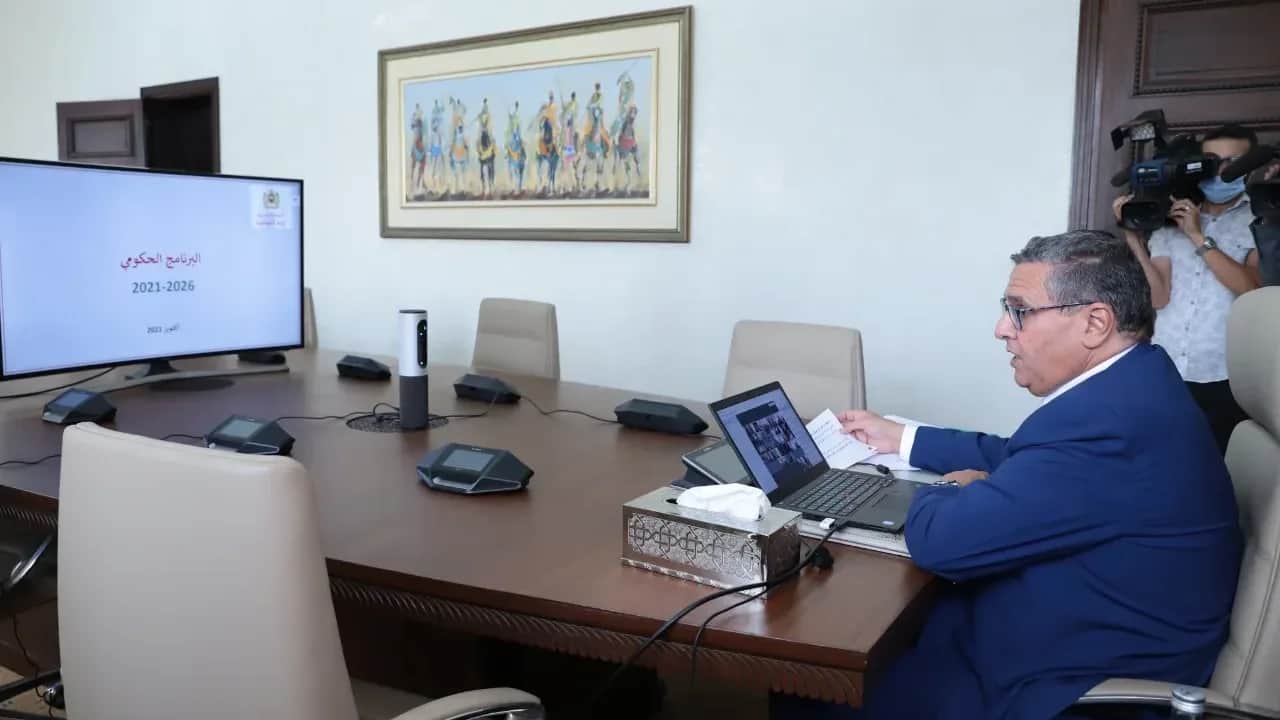 Tenue du premier Conseil de gouvernement d'Akhannouch