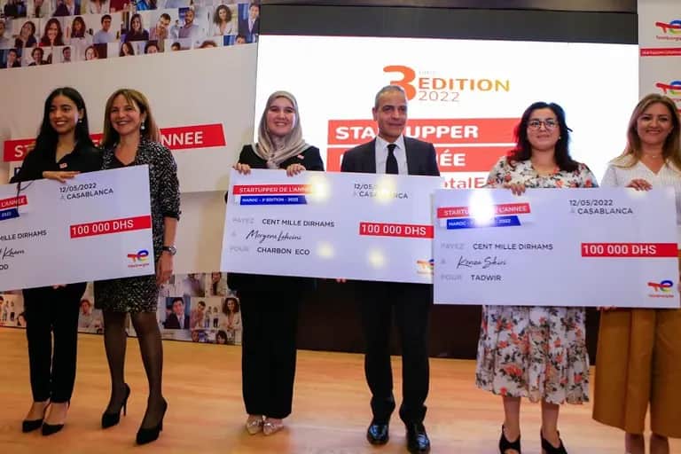 TotalEnergies dévoile les lauréats de la 3e édition du Challenge Startupper de l’Année