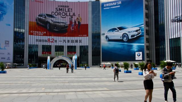 Début du salon de l'auto de Shanghai
