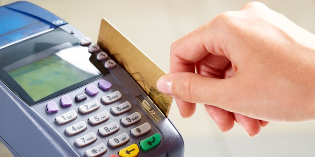 Monétique : progression soutenue du paiement par carte.